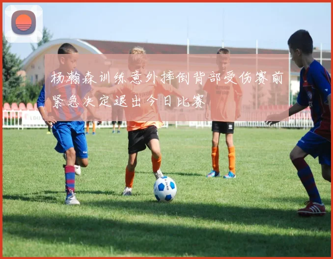 杨瀚森训练意外摔倒背部受伤赛前紧急决定退出今日比赛